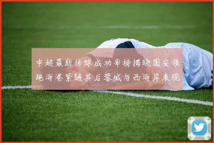 中超最新传球成功率榜揭晓国安领跑海港紧随其后蓉城与西海岸表现不俗
